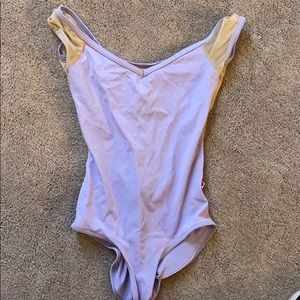 Lavender Cap Sleeve Yumiko Ballet Leotard